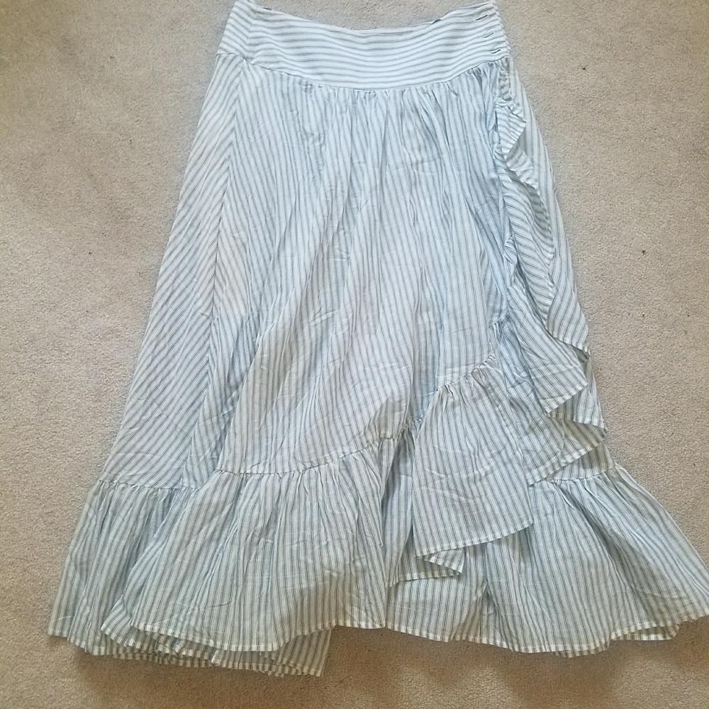 Free People Ruffle Skirt